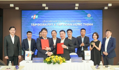 Tập đoàn Hưng Thịnh ký kết hợp tác chiến lược cùng Tập đoàn FPT